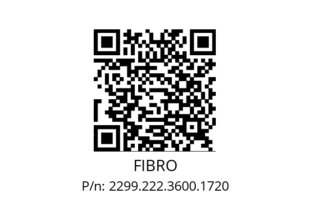   FIBRO 2299.222.3600.1720