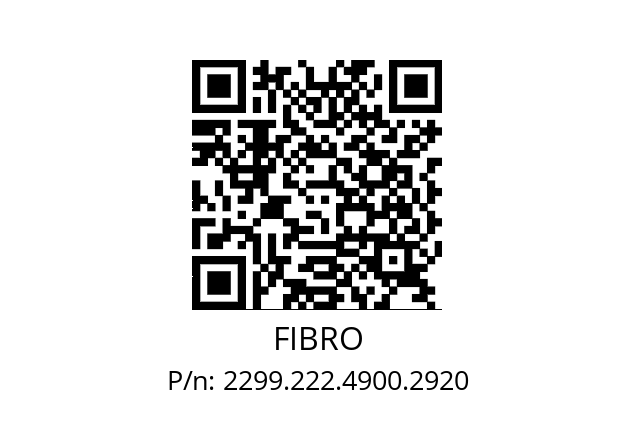   FIBRO 2299.222.4900.2920