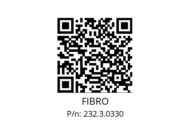   FIBRO 232.3.0330