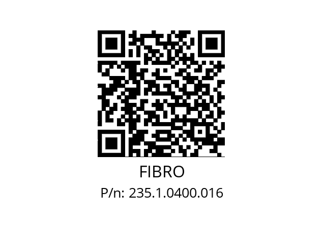   FIBRO 235.1.0400.016