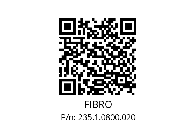   FIBRO 235.1.0800.020