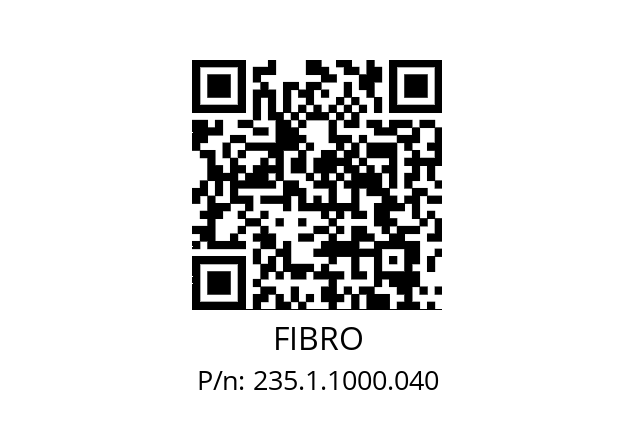   FIBRO 235.1.1000.040