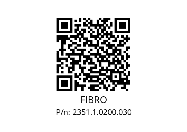   FIBRO 2351.1.0200.030