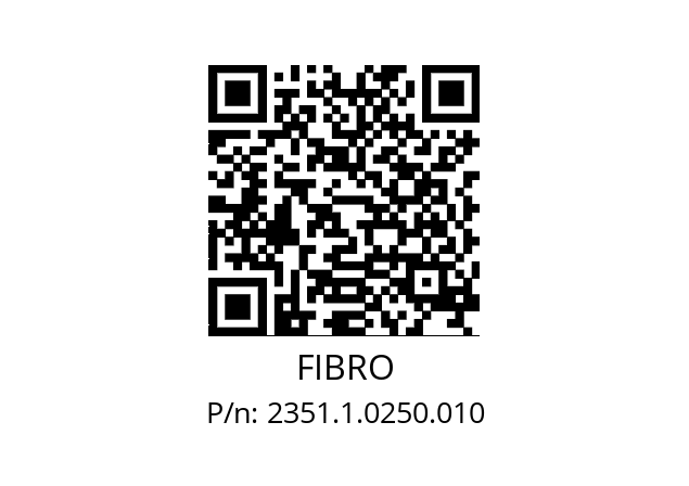   FIBRO 2351.1.0250.010