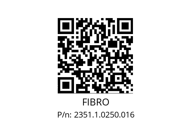   FIBRO 2351.1.0250.016