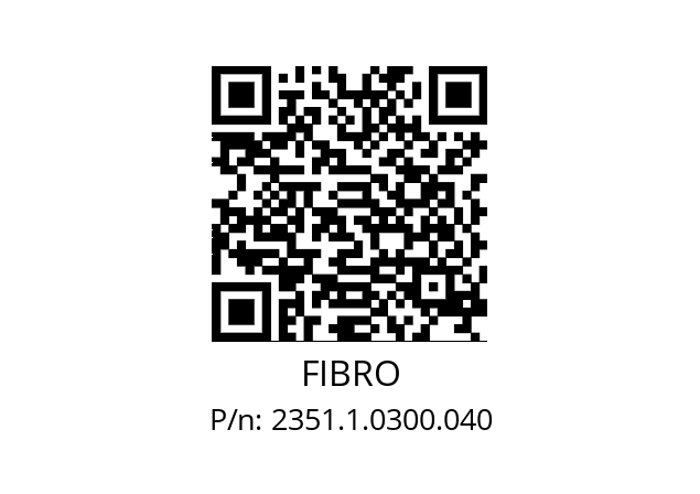   FIBRO 2351.1.0300.040