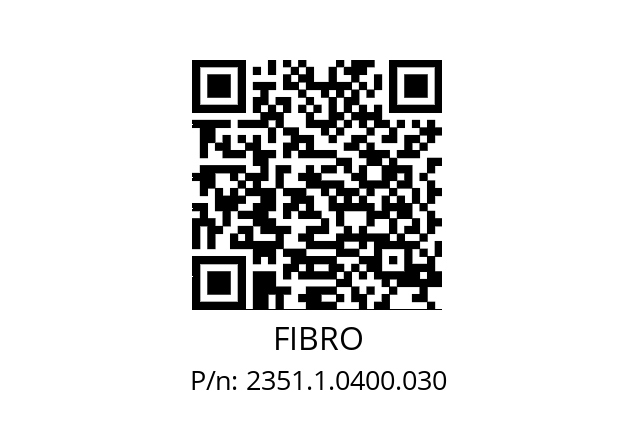   FIBRO 2351.1.0400.030