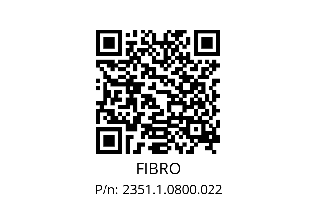   FIBRO 2351.1.0800.022