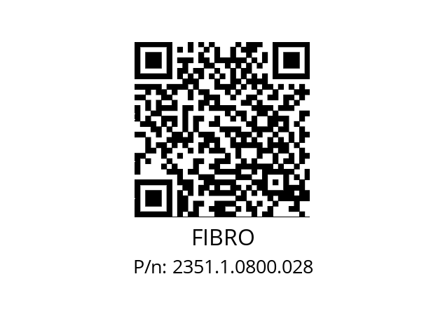   FIBRO 2351.1.0800.028