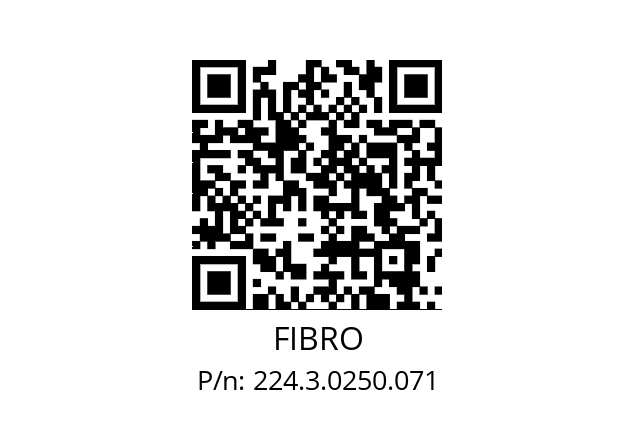   FIBRO 224.3.0250.071