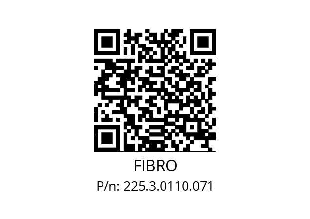   FIBRO 225.3.0110.071