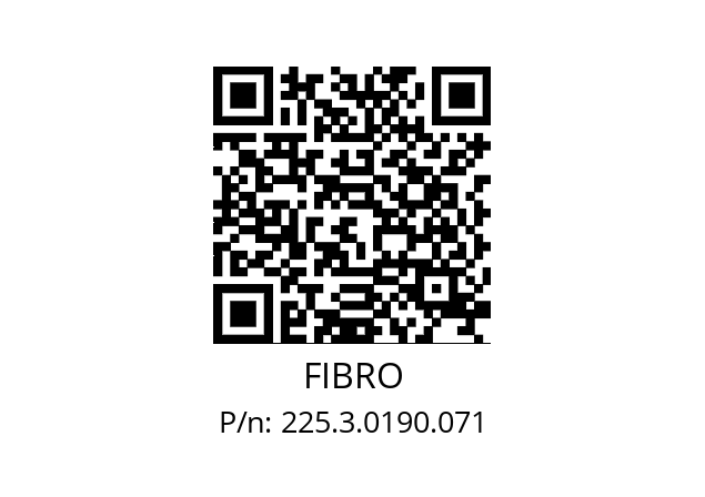   FIBRO 225.3.0190.071