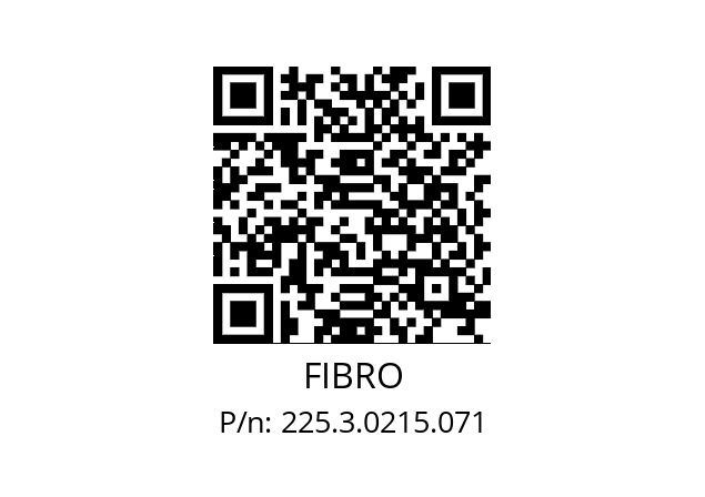   FIBRO 225.3.0215.071