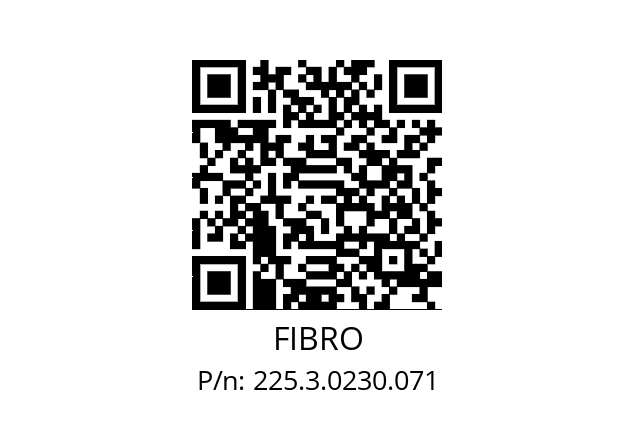   FIBRO 225.3.0230.071