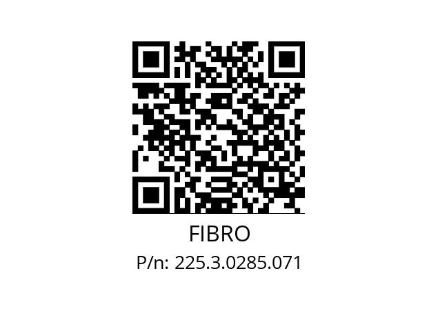   FIBRO 225.3.0285.071