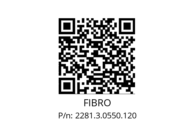   FIBRO 2281.3.0550.120