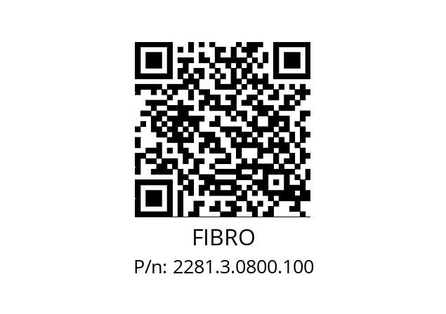   FIBRO 2281.3.0800.100