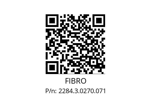   FIBRO 2284.3.0270.071