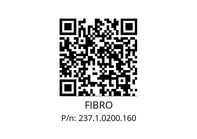   FIBRO 237.1.0200.160