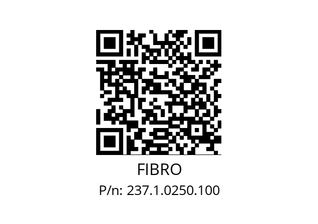   FIBRO 237.1.0250.100