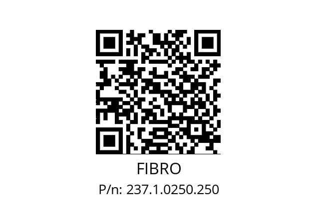   FIBRO 237.1.0250.250