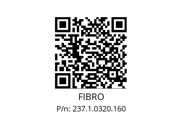   FIBRO 237.1.0320.160