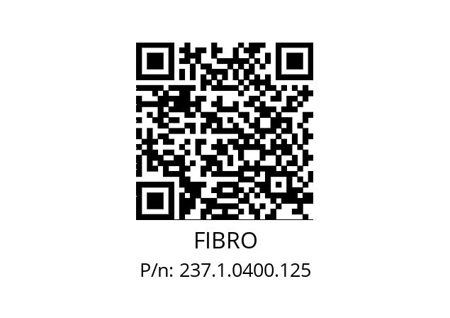   FIBRO 237.1.0400.125