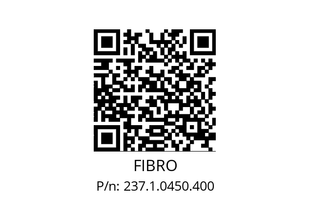   FIBRO 237.1.0450.400