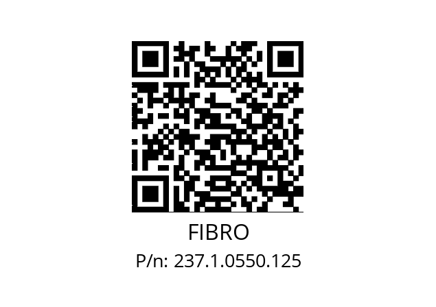   FIBRO 237.1.0550.125