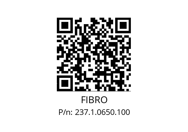   FIBRO 237.1.0650.100