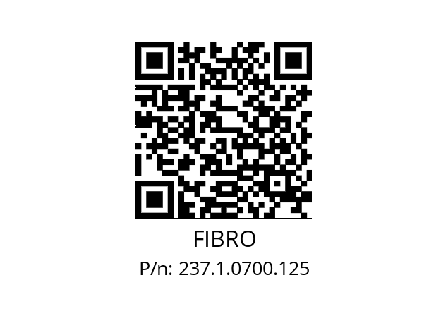   FIBRO 237.1.0700.125