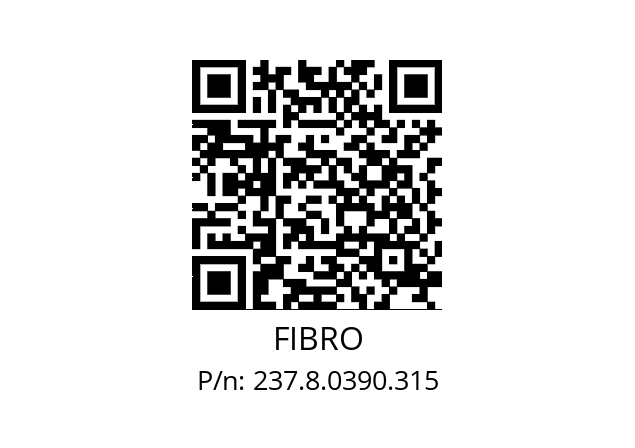   FIBRO 237.8.0390.315