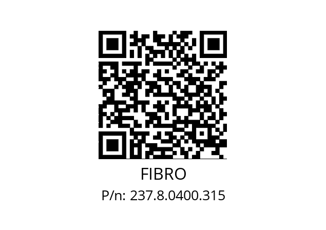   FIBRO 237.8.0400.315