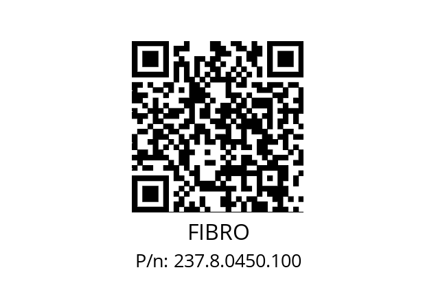   FIBRO 237.8.0450.100