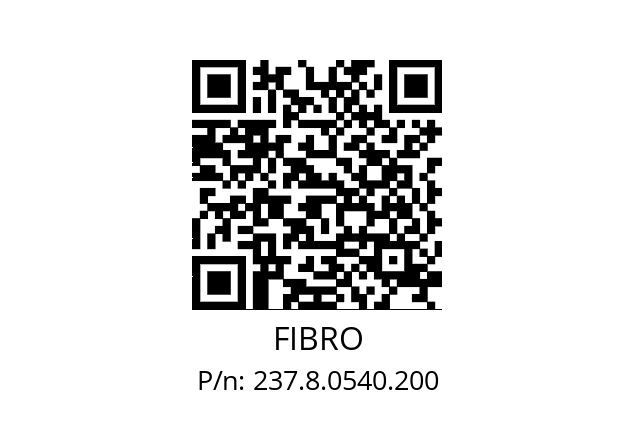   FIBRO 237.8.0540.200