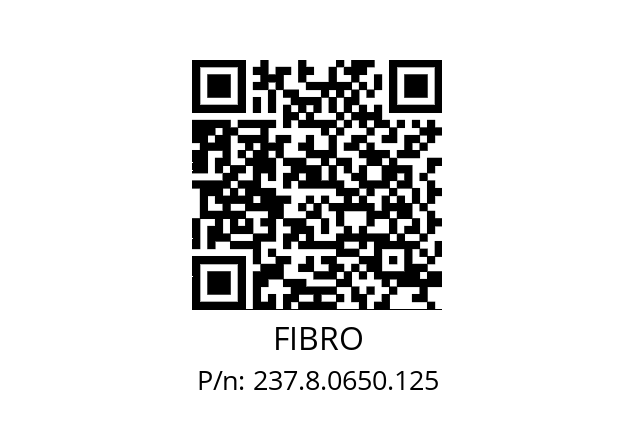   FIBRO 237.8.0650.125