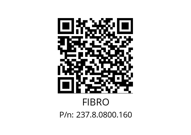   FIBRO 237.8.0800.160