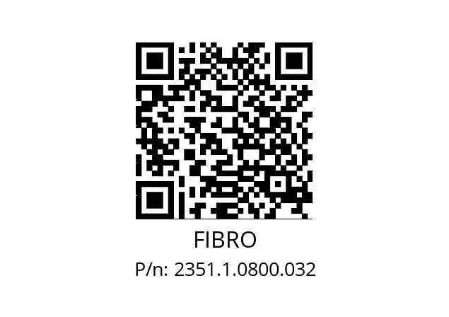   FIBRO 2351.1.0800.032