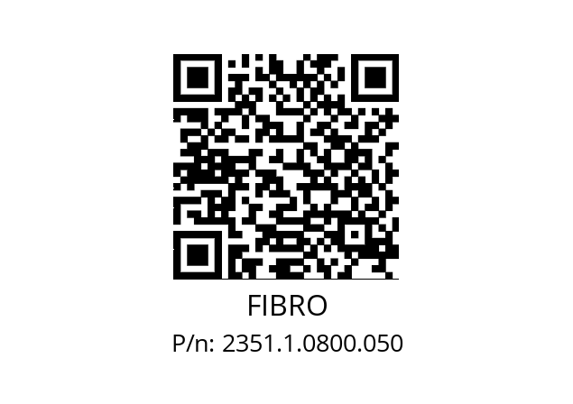   FIBRO 2351.1.0800.050