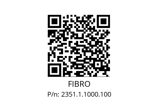   FIBRO 2351.1.1000.100