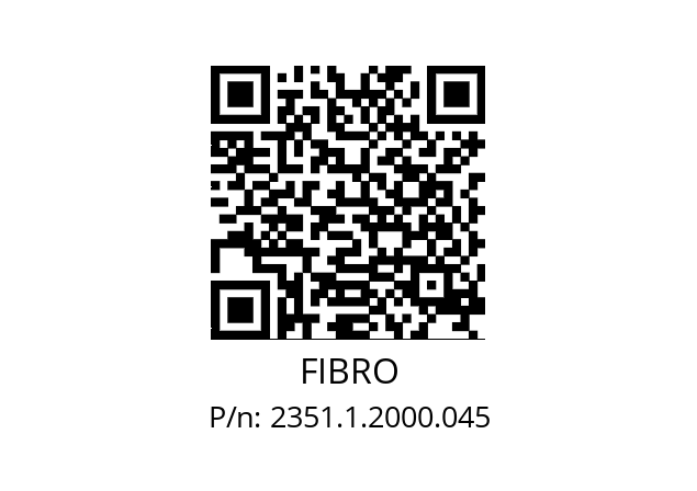   FIBRO 2351.1.2000.045