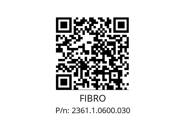   FIBRO 2361.1.0600.030