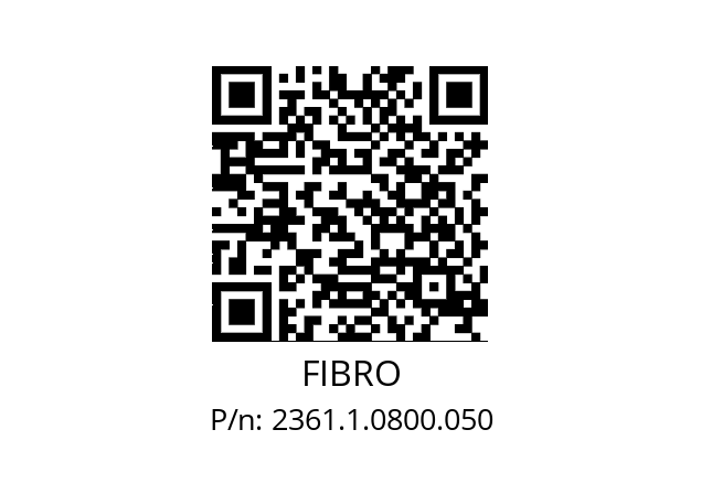   FIBRO 2361.1.0800.050