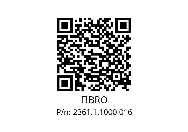   FIBRO 2361.1.1000.016