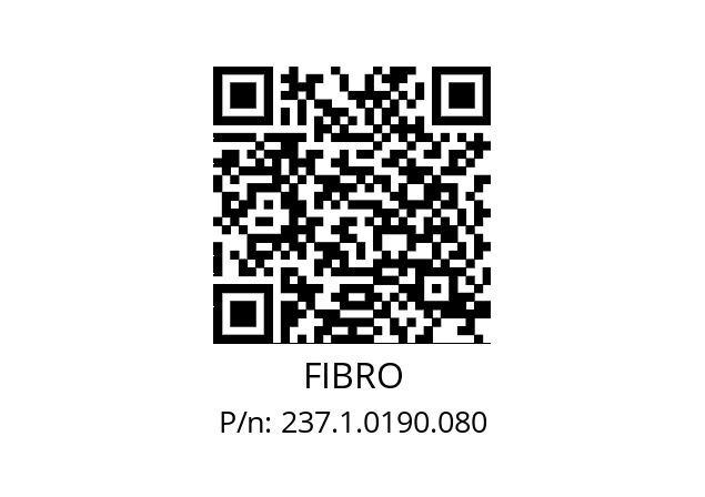   FIBRO 237.1.0190.080