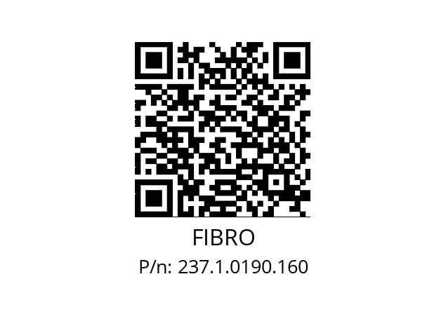   FIBRO 237.1.0190.160