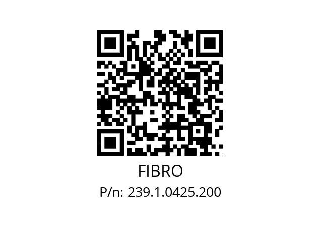   FIBRO 239.1.0425.200