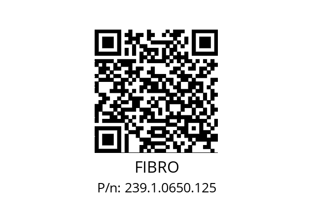   FIBRO 239.1.0650.125