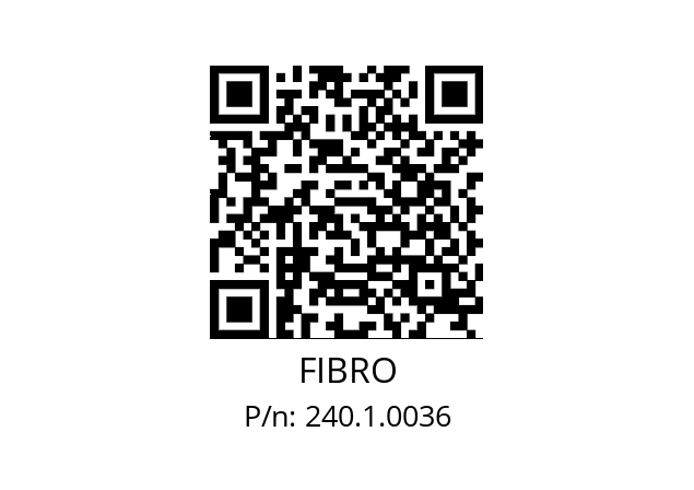   FIBRO 240.1.0036