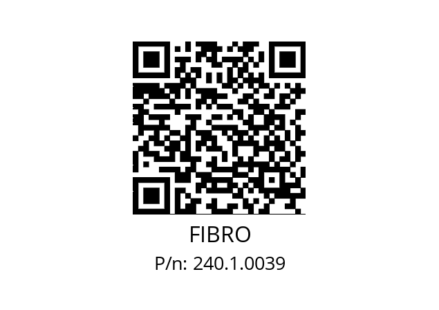   FIBRO 240.1.0039